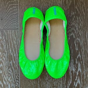 Tieks Galactic Green size 9 *never worn*